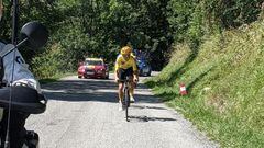 Johannessen, l&iacute;der del Tour del Porvenir 2021.