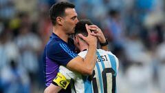 “No te vayas Lio”: la premonición de Scaloni sobre Messi que tiene relación con Chile