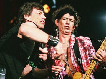 The Rolling Stones played the Calderón a total of six times. This image, from the 2003 concert.