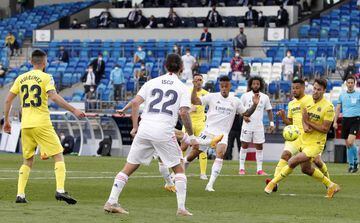Modric, tapado por Isco, hizo así el gol del triunfo del Madrid.
