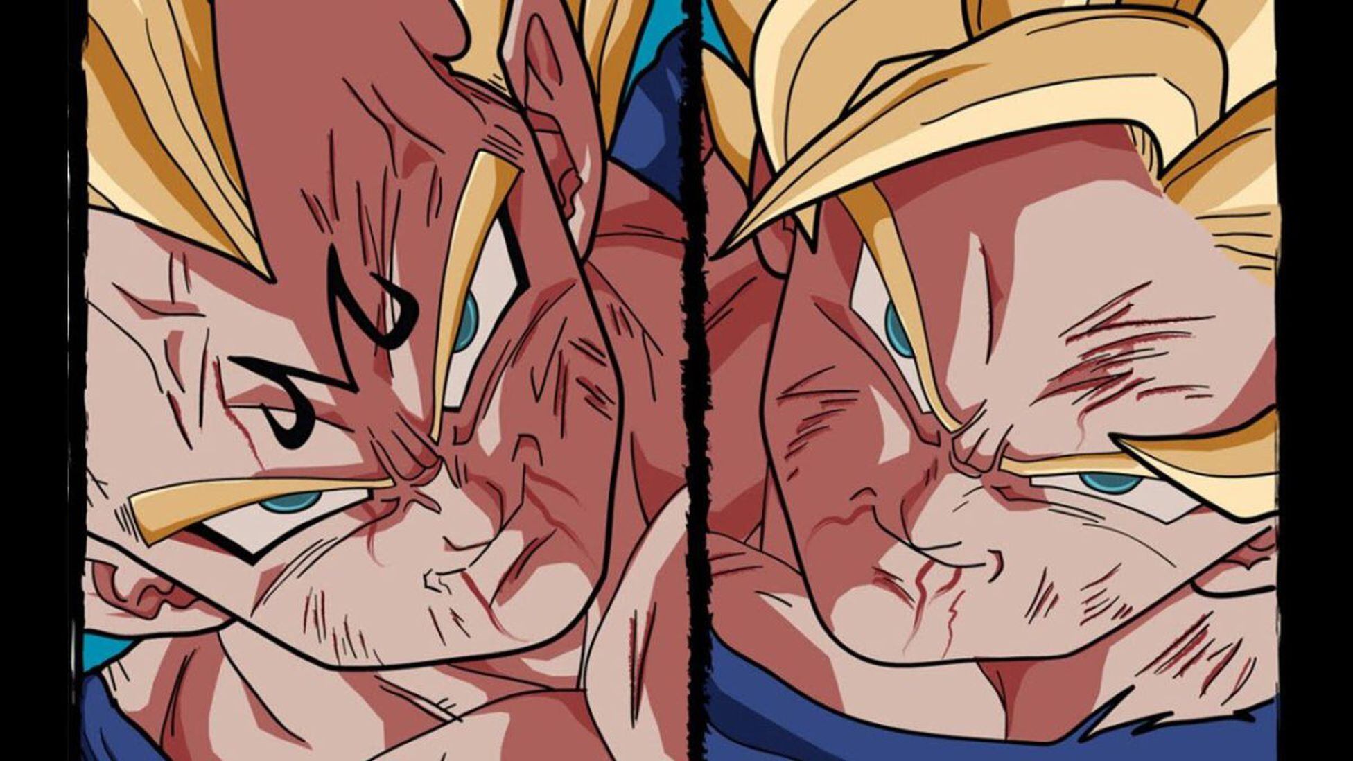 Goku contra Majin Vegeta: el mítico combate de Dragon Ball Z en estas  espectaculares figuras - Meristation