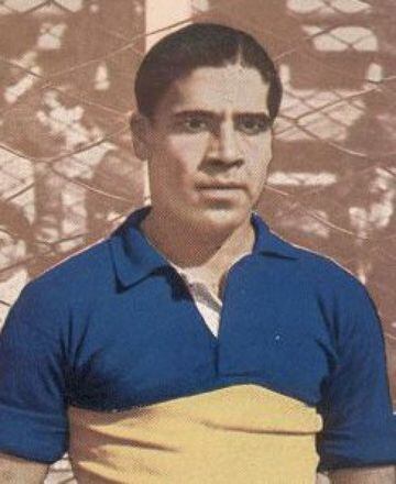 Roberto Luco con Boca Juniors en Torneo 1935.