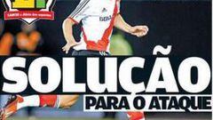Con River Plate 2015, Teo suma 553 minutos en siete partidos. Acumula cinco goles. 