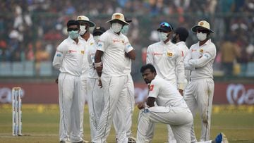 Cricketers vomiting after fielding in Delhi smog - Pothas