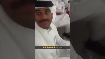 Vídeo: App predice que caerá un gol mientras ven un juego en las gradas, sucedió en Qatar