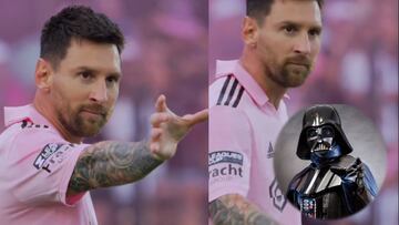 El festejo de Messi a lo Darth Vader y lo bien que se ha adaptado a la vida en Miami