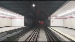 Así lucen los túneles de la Línea 1 del Metro de la CDMX tras su remodelación