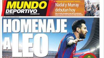 Messi manda en las portadas: entre la presión y el homenaje