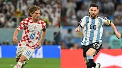 Two stars compete on two dominant teams when Argentina and Croatia battle it out to make it to the World Cup final on Tuesday.