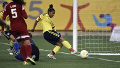 Colombia Femenina vence 2-0 a Argentina y clasifica a semis