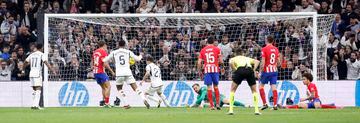 Brahim marca el gol que adelantó al Madrid.