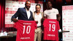 El Racing Murcia ficha a Edwin Congo y Math&iacute;as Pogba.