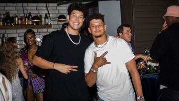 Jackson Mahomes was arrested in early May on aggravated sexual battery charges.