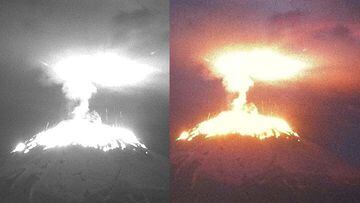 Volcán Popocatépetl emite 5 explosiones: Cenapred registra 175 exhalaciones y últimas noticias