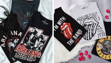 Las 10 camisetas rockeras que nunca pasan de moda - Showroom