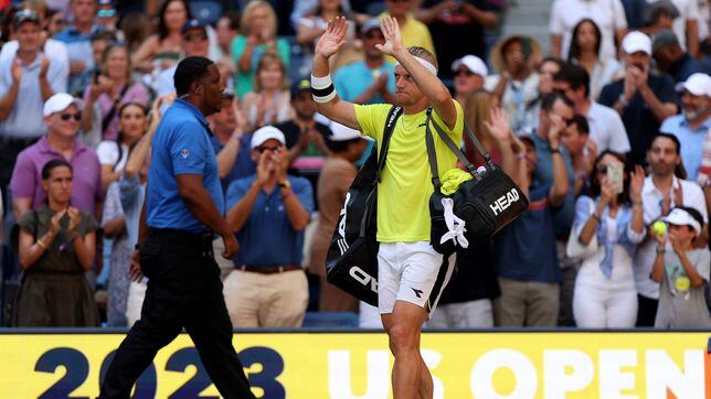 Davidovich deja solo a Alcaraz en el US Open