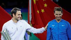 Federer amplía su leyenda tras vencer a Nadal en Shanghai