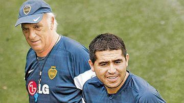 Basile sugiere a Riquelme como manager de Boca