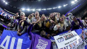 ESPN has apologized after airing video of a woman exposing her breasts on Bourbon Street in New Orleans during Washington’s Sugar Bowl victory over Texas.