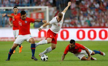 Lo mejor del choque entre Polonia y Chile