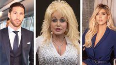 Sergio Ramos, Wanda Nara y otros famosos se unen al 'Dolly Parton Challenge'