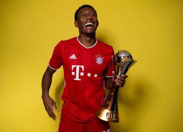 Alaba, con el Mundial de Clubes ganado con el Bayern.