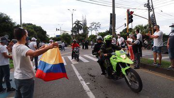 Paro Nacional del 9 de mayo de 2021 en Colombia. Marchas, protestas y manifestaciones en contra de las diferentes decisiones y acciones del gobierno.