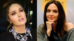 Salma Hayek contó cómo convenció a Angelina Jolie para unirse al pastelazo de su cumpleaños