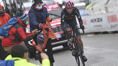 Esta es la clasificaci&oacute;n de los ciclistas colombianos luego de la etapa 16 del Giro de Italia 2021 que se corri&oacute; entre Sacile y Cortina d&#039;Ampezzo