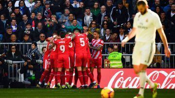 Real Madrid 1 - Girona 2: resumen, resultado y goles