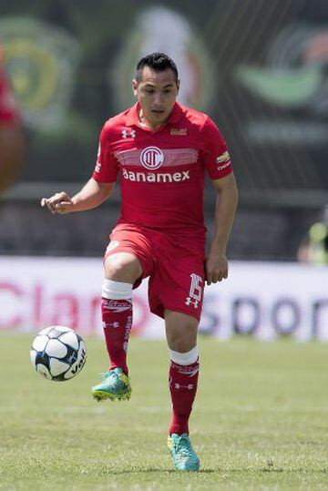 Toño Ríos, es el único jugador de los Diablos de Toluca que ha disputado todos los minutos que se han disputado en Apertura 2016. Registra 634 toques de balón con el 83% de efectividad.