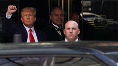 Trump, bajo arresto tras entregarse a las autoridades de Nueva York
