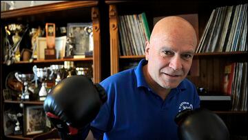 El boxeador Enrique Rodríguez Cal 'Dacal', en una entrevista con AS.