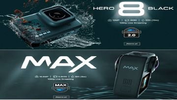 GoPro Hero 8 y GoPro Max: mucho más que cámaras de acción