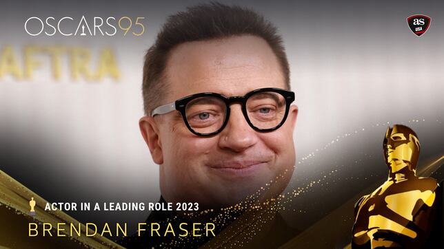 Brendan Fraser gana el Oscar a Mejor Actor 2023