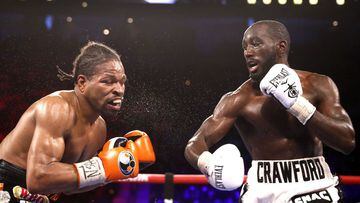 Terrence Crawford defended his welterweight title in a tit for tat war with Shawn Porter on Saturday night, eventually winning by TKO in the 10th round.