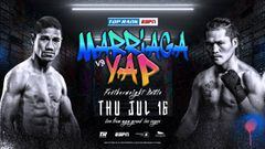 Miguel Marriaga se enfrenta a Mark John Yap en Las Vegas