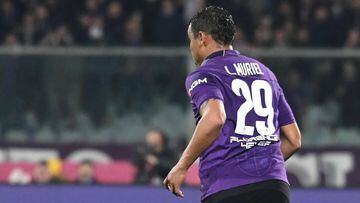 Muriel marca el gol del empate para la Fiorentina ante Lazio