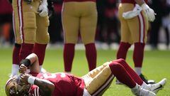 The San Francisco 49ers quarterback saga continues as newly-anointed Trey Lance suffers season-ending broken ankle against Seattle Seahawks