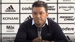Gallardo y su emotiva despedida de River Plate