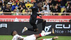 Estadounidense Folarin Balogun hace historia en la Ligue 1 ante AS Mónaco