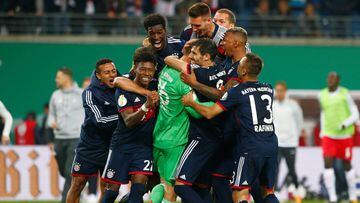 El Bayern sigue en la Copa tras ganar al Leipzig en los penaltis