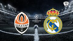 Champions League game between SHAKTAR and Real Madrid