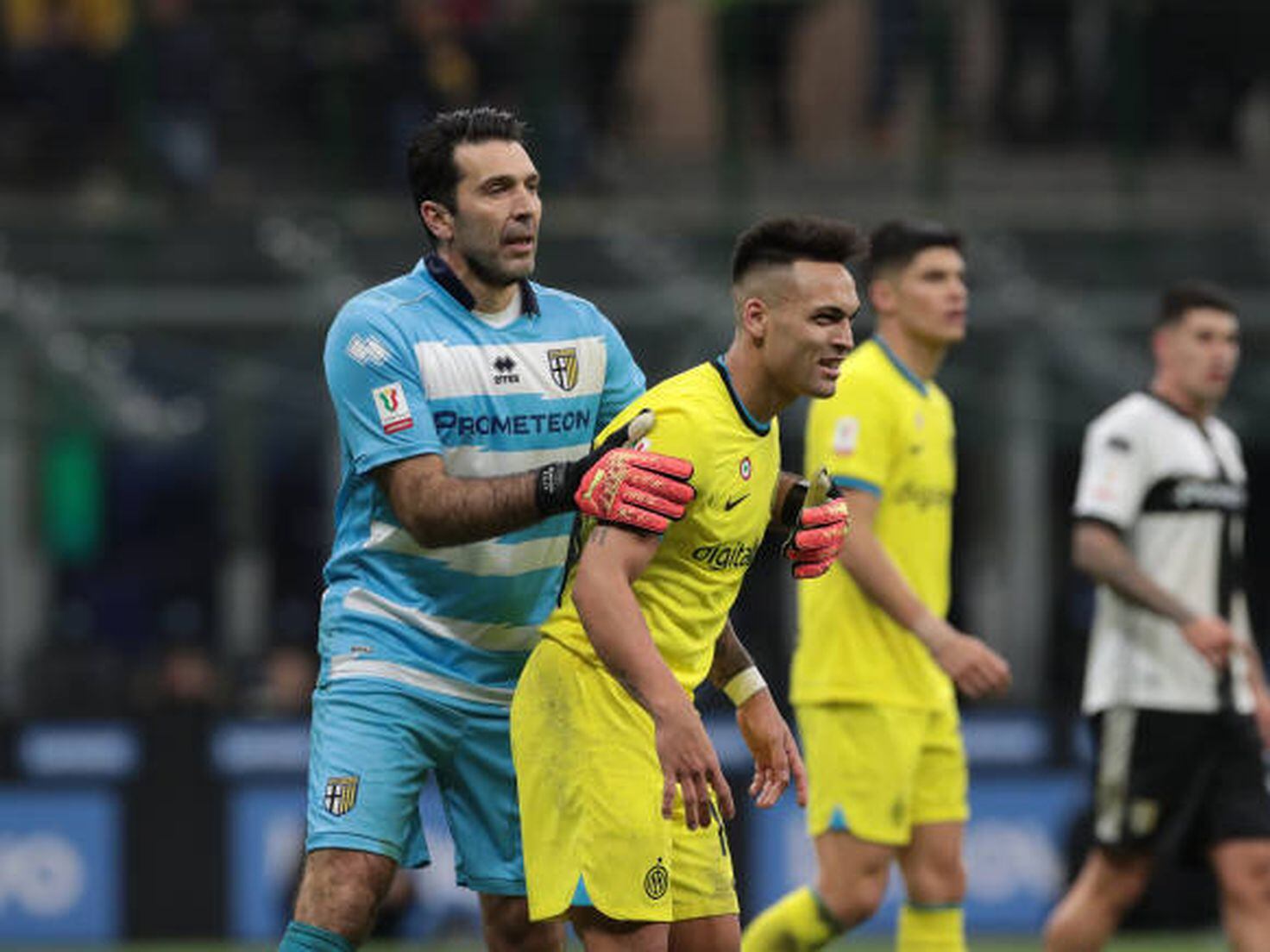 Buffon faz milagre, mas Inter de Milão vence Parma e avança na Copa da  Itália, copa da itália