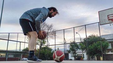 Jorge Sharp, el deportista: “Jugué como arquero de fútbol, pero llevo el básquetbol en el corazón”