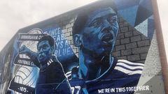 A mural close Birmingham City’s stadium serves as a reminder of the talented young midfielder. “He will not play for any other English club, only here when he returns,” they say.