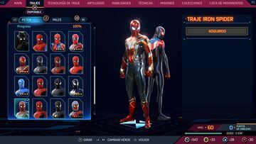 Trajes de Marvel's Spider-Man 2