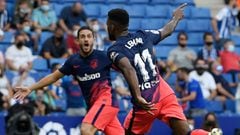 Carrasco and Lemar turn tables on Espanyol