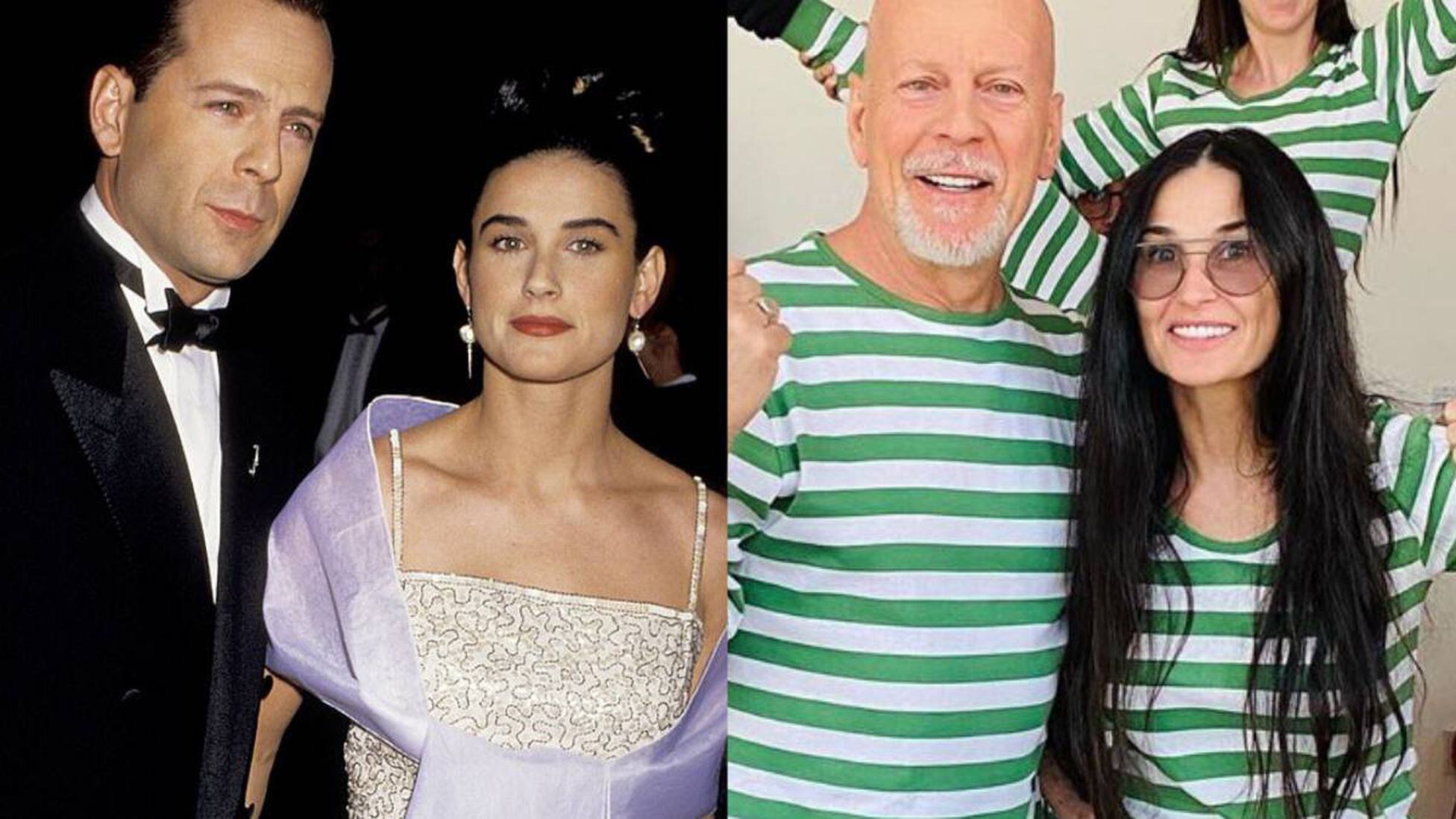 Bruce Willis y Demi Moore pasan juntos la cuarentena 20 años después de su  divorcio - Tikitakas