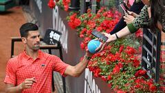 Djokovic - Rune: horario, TV y dónde ver online el Masters 1.000 de Roma hoy